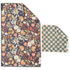 Double Sided Hand Towel Washcloth Set