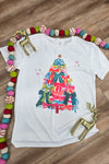 Bow Christmas Tree Tee