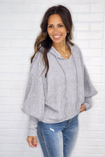 Delaney Hacci Hooded Sweater