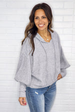 Delaney Hacci Hooded Sweater