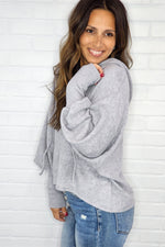 Delaney Hacci Hooded Sweater