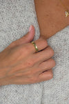 Luxe Gold Bar Ring