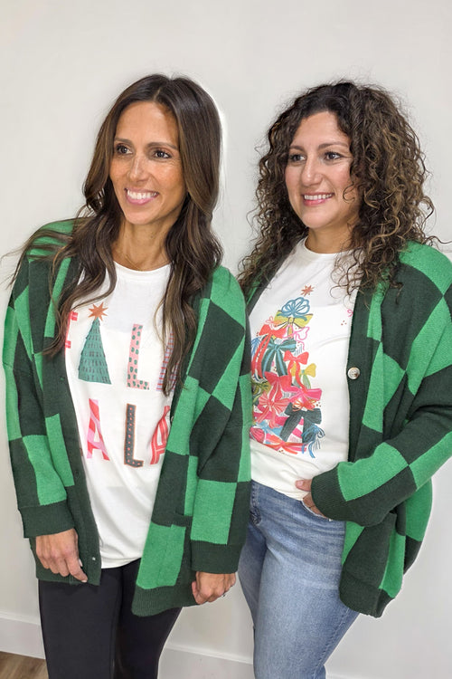 Bow Christmas Tree Tee