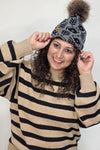 Pattern Pom Hat