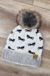 Pattern Pom Hat