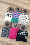 Pattern Pom Hat