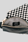 Wonderlust Woven Dual Pouch Wristlet