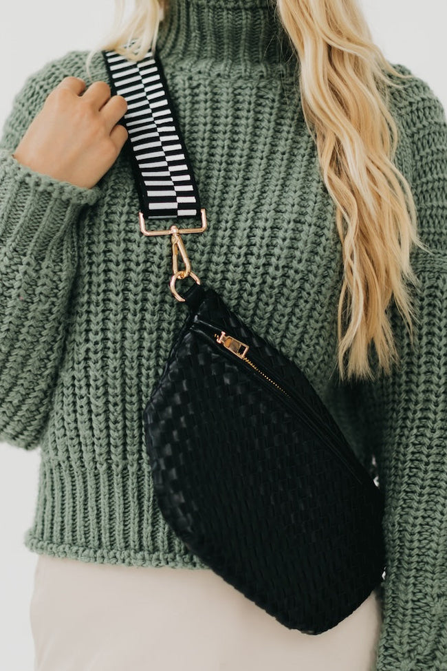 Adele Woven Bum Bag