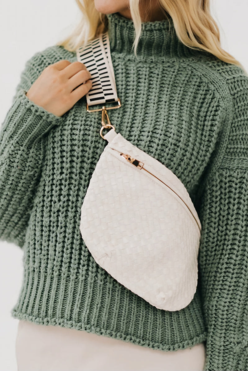 Adele Woven Bum Bag