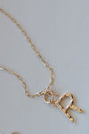 Initial Charm Necklace