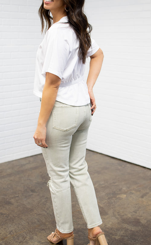 Olive Denim