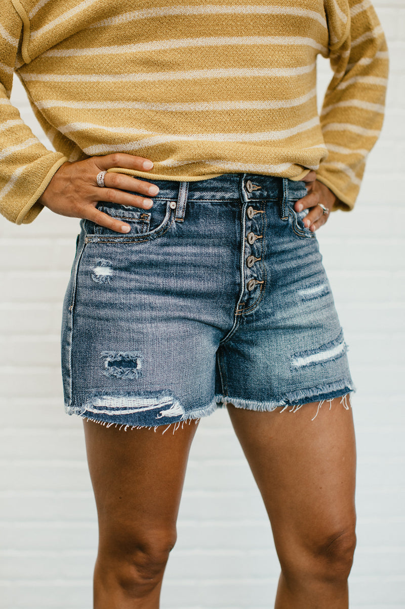 Lara Denim Shorts